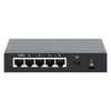 Switch Gigabit Intellinet PoE+ a 5 porte con passthrough PoE, 4 porte PSE PoE, 1 porta PD PoE, IEEE 802.3at/af Power-over-Ethernet (PoE+/PoE)