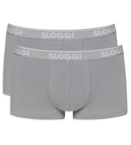 Sloggi Uomo Go ABC Hipster Confezione da 2 Boxer S11 - Passarelli Biancheria