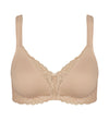 Triumph Reggiseno senza Ferretti Modern Lace + Cotton N 10207539 S42 - Passarelli Biancheria