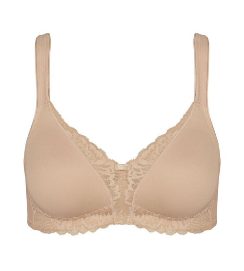 Triumph Reggiseno senza Ferretti Modern Lace + Cotton N 10207539 S42 - Passarelli Biancheria