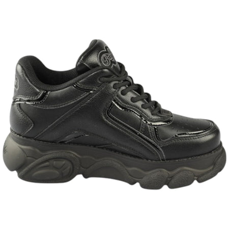 Buffalo sneakers nere scarpe CLD Echo vegan 1636212