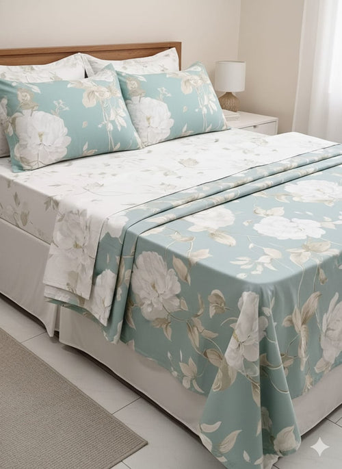 Completo Lenzuola Cotone Randi Atelier 32 Matrimoniale – Percalle
