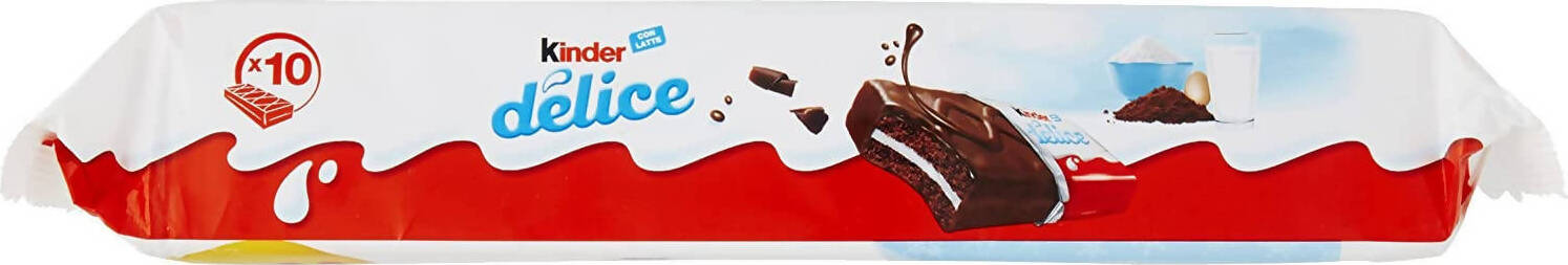 30x Kinder Délice Pan Di Spagna E Cacao Merendine 3 Confezioni Da 10 Pz Merendine 39 Gr Alimentari e cura della casa/Snack dolci e salati/Barrette ai cereali e barrette snack Franco Pausa Caffè - Albano Laziale, Commerciovirtuoso.it