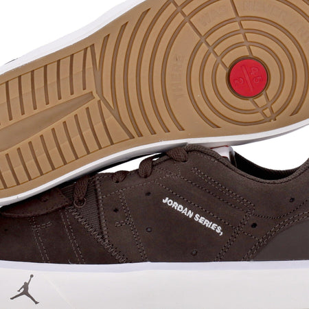 JORDAN Scarpa Bassa Uomo Jordan Series Es Dark Chocolate/sail/university Red/white da uomo