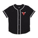 NEW ERA Casacca Bottoni Uomo Nba Baseball Jersey Chibul Black/front Door Red da uomo