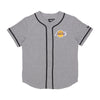 NEW ERA Casacca Bottoni Uomo Nba Baseball Jersey Loslak Heather Grey/authentic Gold da uomo