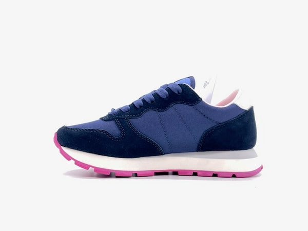 SUN68 Sneaker Donna Ally Solid Navy Blue