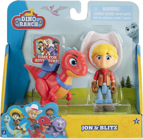 Dino Ranch Coppia Jon & Blitz