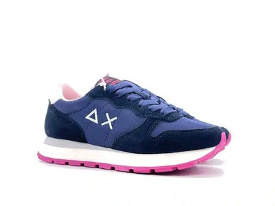 SUN68 Sneaker Donna Ally Solid Navy Blue