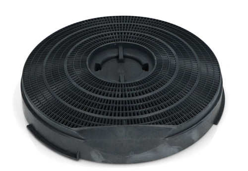 FILTRO CAPPA ELICA ARISTON WHIRLPOOL CARBONI TYPE 34 Ø 260 H 50 MM - F 9