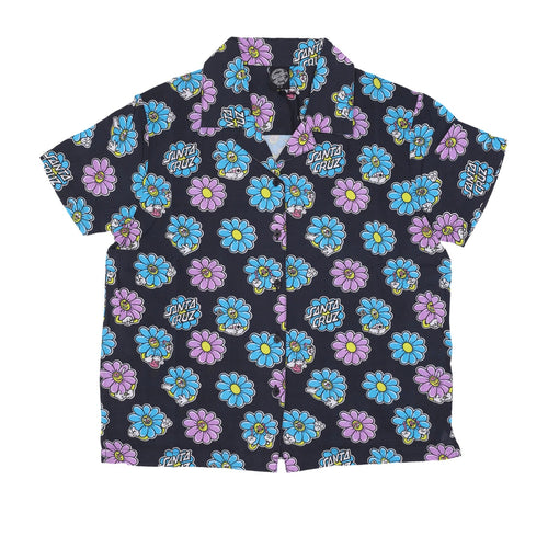 SANTA CRUZ Camicia Manica Corta Donna Wildflower S/s Shirt Multi da donna
