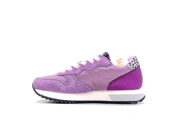 SUN68 Sneakers Donna Stargirl Glitter Malva