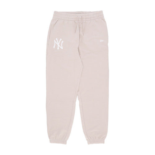 NEW ERA Pantalone Tuta Leggero Uomo Mlb League Essentials Jogger Neyyan Stone/white da uomo