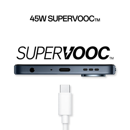 OPPO A5x 4+128GB 6.67" 4G Black Blue DS OPT