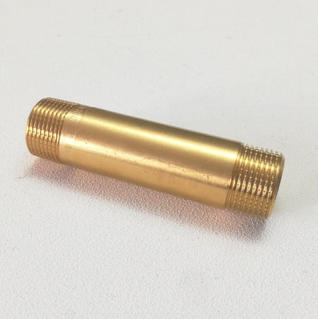 Tronchetto vite da 1/2" x 100mm di prolungamento in ottone