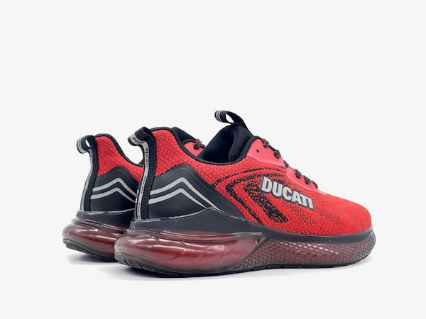 DUCATI Sneaker uomo DU23M106GB01 rossa e nera