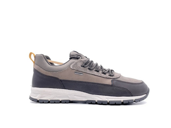 GEOX Sneakers Uomo Delray Coffe e grigio