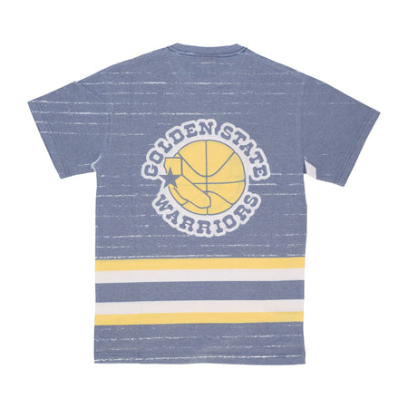 MITCHELL &amp; NESS Maglietta Uomo Nba Jumbotron 3.0 Sublimated Tee Golwar Multi/white da uomo
