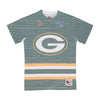 MITCHELL & NESS Maglietta Uomo Nfl Jumbotron 3.0 Sublimated Tee Grepac Multi/white da uomo