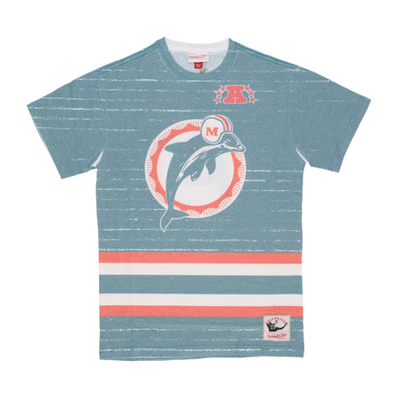 MITCHELL &amp; NESS Maglietta Uomo Nfl Jumbotron 3.0 Sublimated Tee Miadol Multi/white da uomo