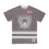 MITCHELL & NESS Maglietta Uomo Nfl Jumbotron 3.0 Sublimated Tee Oakrai Multi/white da uomo