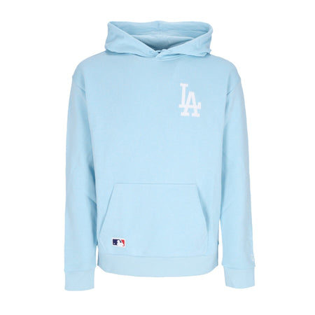 NEW ERA Felpa Leggera Cappuccio Uomo Mlb League Essentials Os Hoodie Losdod Chrome Blue/white da uomo