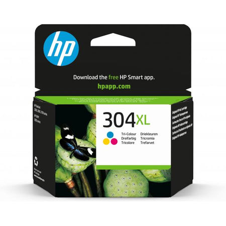 HP CART INK COLORE (C/M/Y) N.304XL PER DJ3720/3730 TS