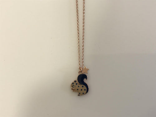 Versari - Collana con ciondolo scoiattolo pendente