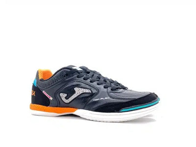 JOMA TOP FLEX 2301 scarpa da calcetto indoor nera e arancione