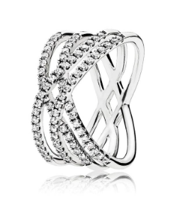 Pandora Anello Linee Cosmiche