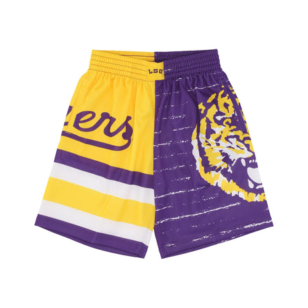 MITCHELL &amp; NESS Pantaloncino Basket Uomo Ncaa Jumbotron 3.0 Shorts Loutig Multi/white da uomo
