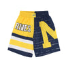 MITCHELL & NESS Pantaloncino Basket Uomo Ncaa Jumbotron 3.0 Shorts Micwol Multi/white da uomo