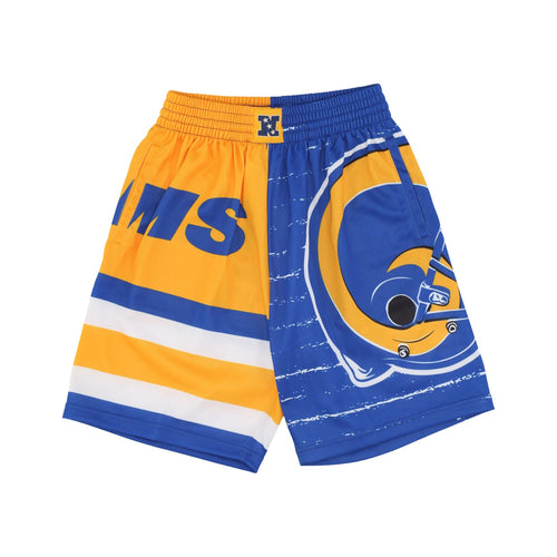 MITCHELL & NESS Pantaloncino Tipo Basket Uomo Nfl Jumbotron 3.0 Shorts Losram Multi/white da uomo