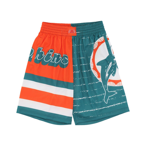MITCHELL & NESS Pantaloncino Tipo Basket Uomo Nfl Jumbotron 3.0 Shorts Miadol Multi/white da uomo