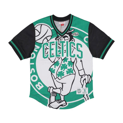 MITCHELL & NESS Casacca Uomo Nba Jumbotron 3.0 Mesh V-neck Boscel Multi/white da uomo