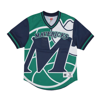 MITCHELL & NESS Casacca Uomo Nba Jumbotron 3.0 Mesh V-neck Dalmav Multi/white da uomo