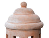Biscottini Lanterna in terracotta toscana 100% Made in Italy interamente Lavorata a Mano L30XPR30XH68 CM