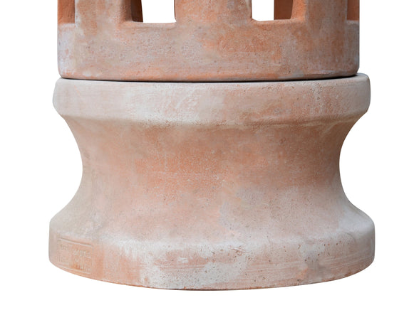 Biscottini Biscottini Lanterna Terracotta Toscana Made Italy Fatta Mano Gelo Esterno 30x64