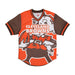 MITCHELL & NESS Casacca Uomo Nfl Jumbotron 3.0 Mesh V-neck Clebro Multi/white da uomo