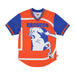 MITCHELL & NESS Casacca Uomo Nfl Jumbotron 3.0 Mesh V-neck Denbro Multi/white da uomo