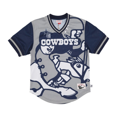 MITCHELL & NESS Casacca Uomo Nfl Jumbotron 3.0 Mesh V-neck Dalcow Multi/white da uomo