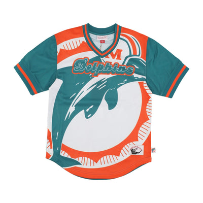 MITCHELL & NESS Casacca Uomo Nfl Jumbotron 3.0 Mesh V-neck Miadol Multi/white da uomo