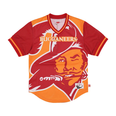 MITCHELL & NESS Casacca Uomo Nfl Jumbotron 3.0 Mesh V-neck Tambuc Multi/white da uomo