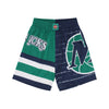 MITCHELL & NESS Pantaloncino Tipo Basket Uomo Nba Jumbotron 3.0 Shorts Dalmav Multi/white da uomo