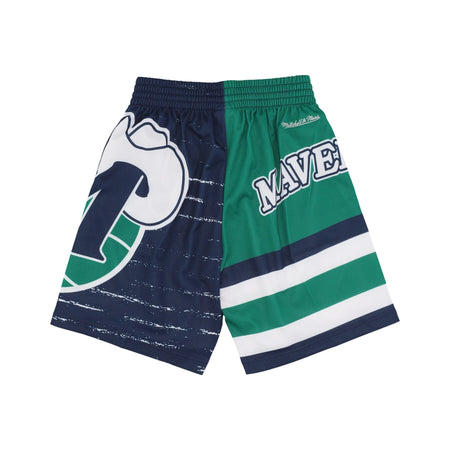 MITCHELL &amp; NESS Pantaloncino Tipo Basket Uomo Nba Jumbotron 3.0 Shorts Dalmav Multi/white da uomo