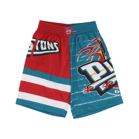 MITCHELL &amp; NESS Pantaloncino Tipo Basket Uomo Nba Jumbotron 3.0 Shorts Detpis Multi/white da uomo