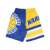 MITCHELL & NESS Pantaloncino Tipo Basket Uomo Nba Jumbotron 3.0 Shorts Golwar Multi/white da uomo