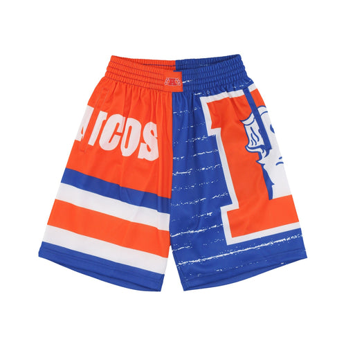 MITCHELL & NESS Pantaloncino Tipo Basket Uomo Nfl Jumbotron 3.0 Shorts Denbro Multi/white da uomo