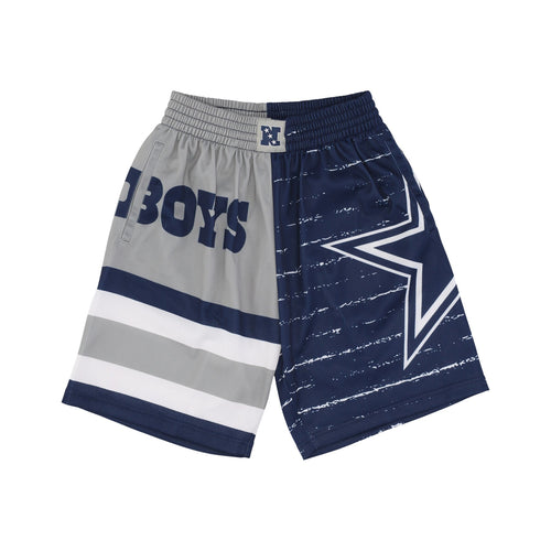 MITCHELL & NESS Pantaloncino Tipo Basket Uomo Nfl Jumbotron 3.0 Shorts Dalcow Multi/white da uomo
