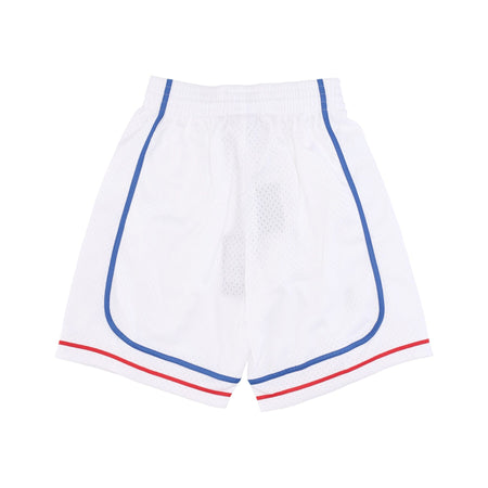 MITCHELL &amp; NESS Pantaloncino Basket Uomo Nba Hwc Shorts 2007 Detpis White/original Team Colors da uomo